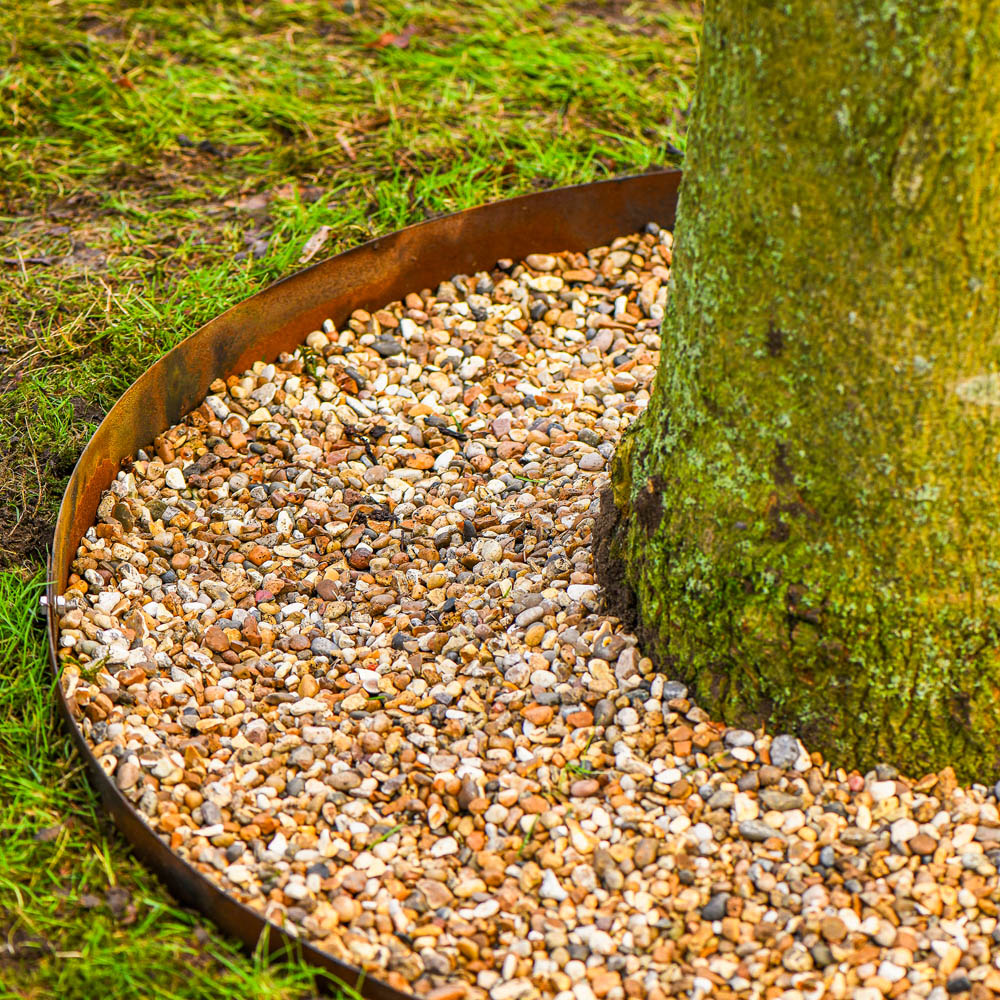 Garden Gear 90cm Corten Metal Circular Border Edging Image 3