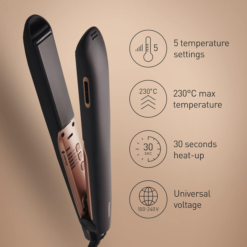 Panasonic EH-HS99 Nanoe Ceramic Hair Straightener Image 6