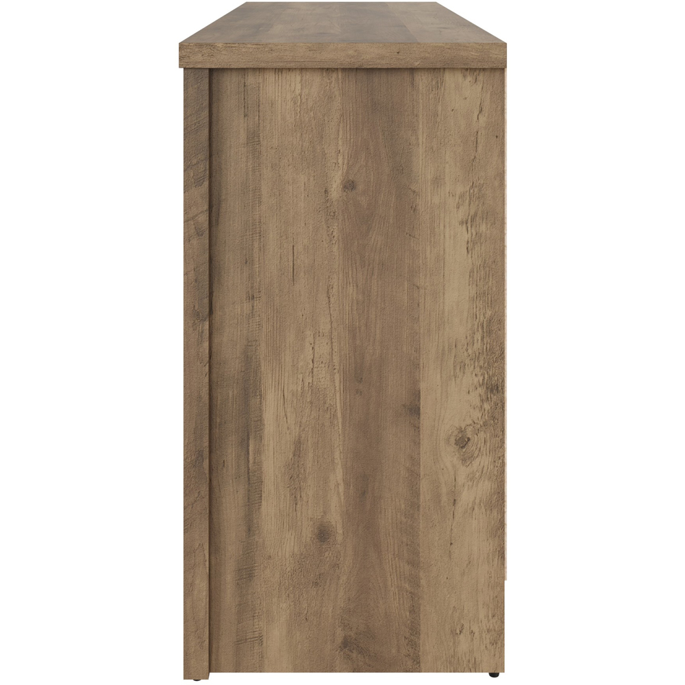 GFW Boston 6 Drawer Knotty Oak Chest of Drawers Image 4