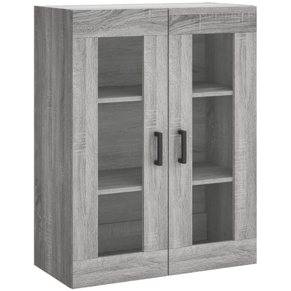 vidaXL 3 Door 3 Drawer Grey Sonoma Highboard Image 5