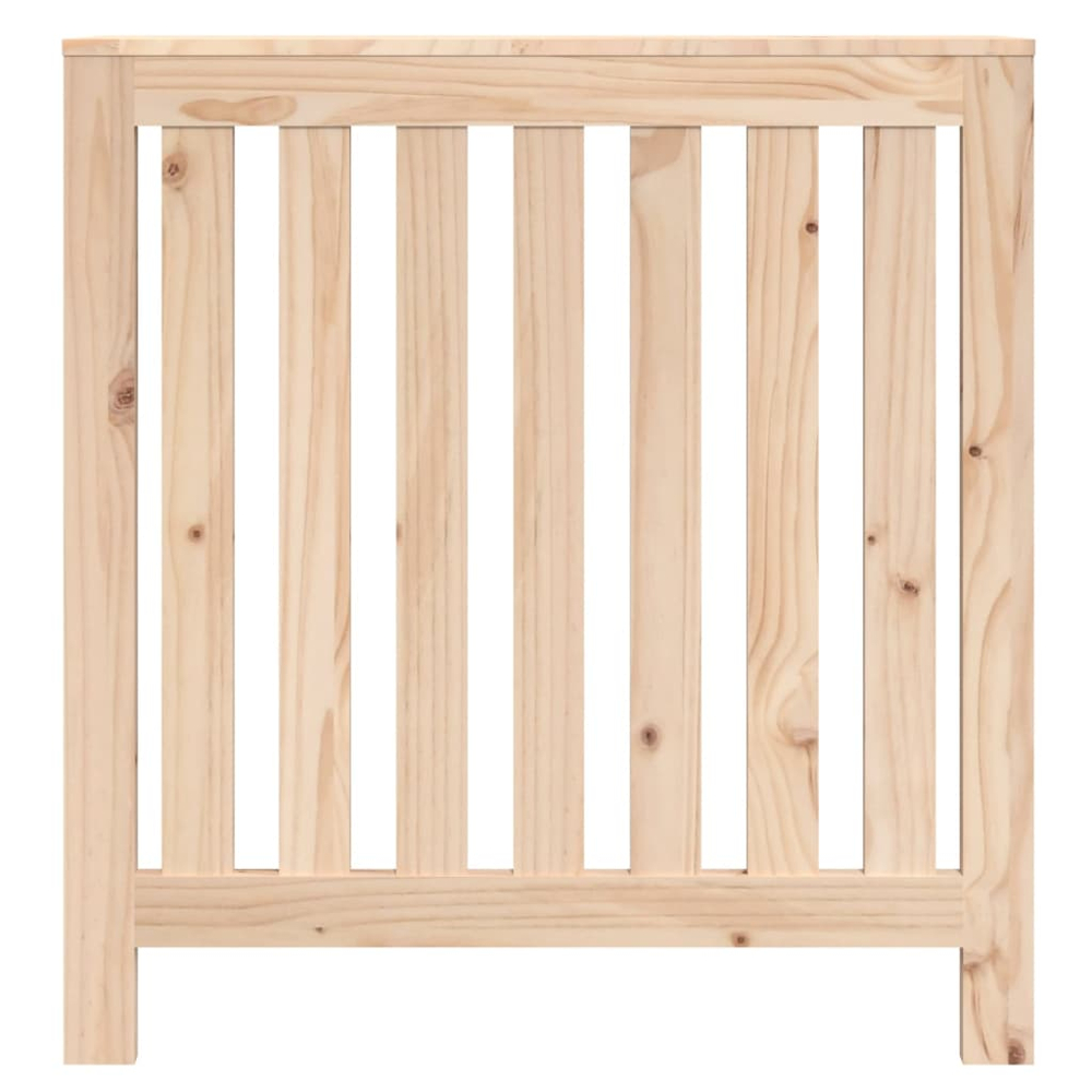 vidaXL Natural Pine Wood Radiator Cover 840 x 795mm Image 4