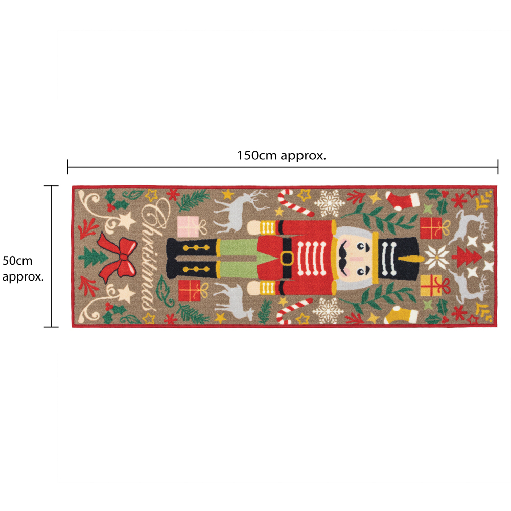 JVL Premium Scandi Christmas Nylon Pile Washable Runner 50 x 150cm Image 9