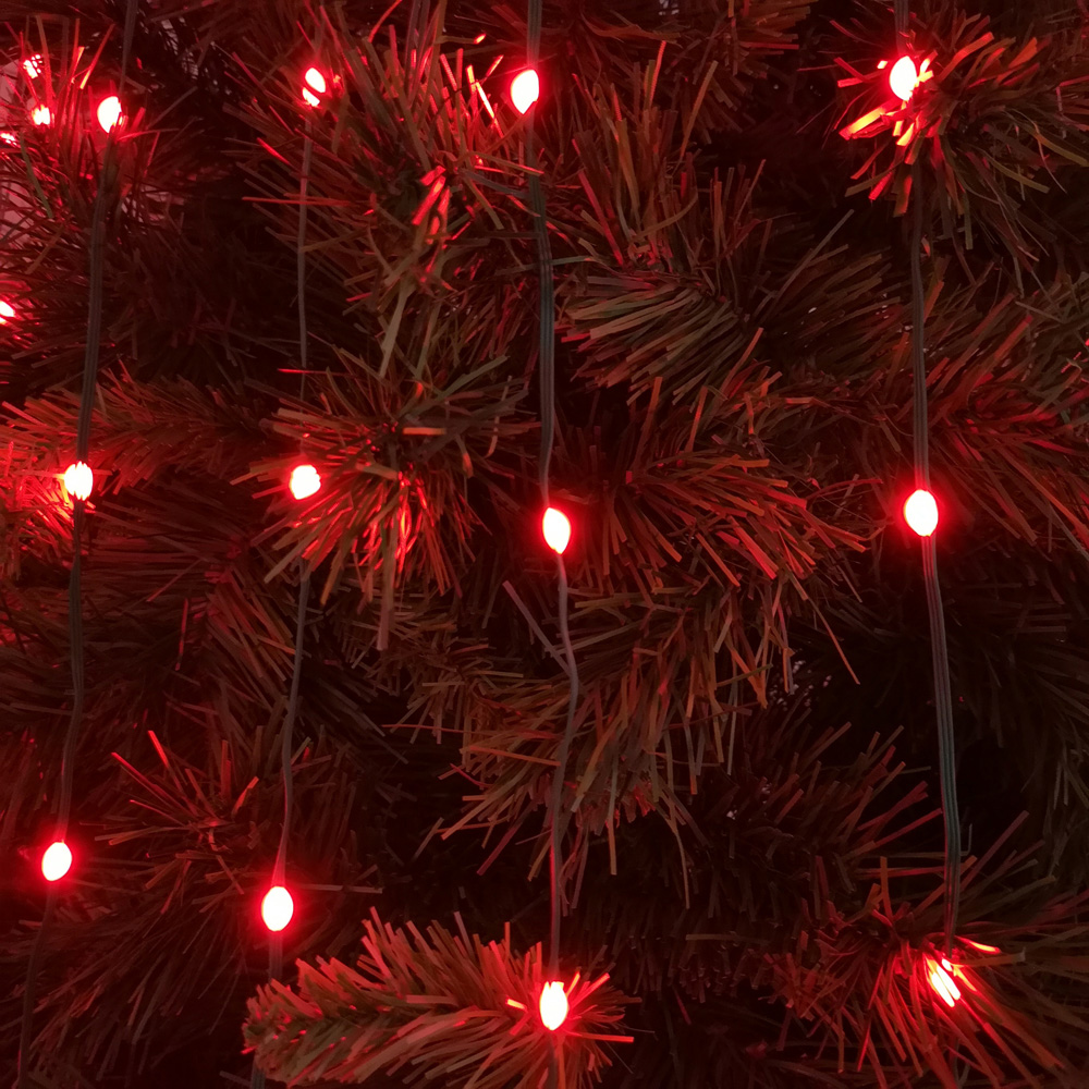 Samuel Alexander 460 Multicolour LED Digital Waterfall Christmas Tree Light Image 5