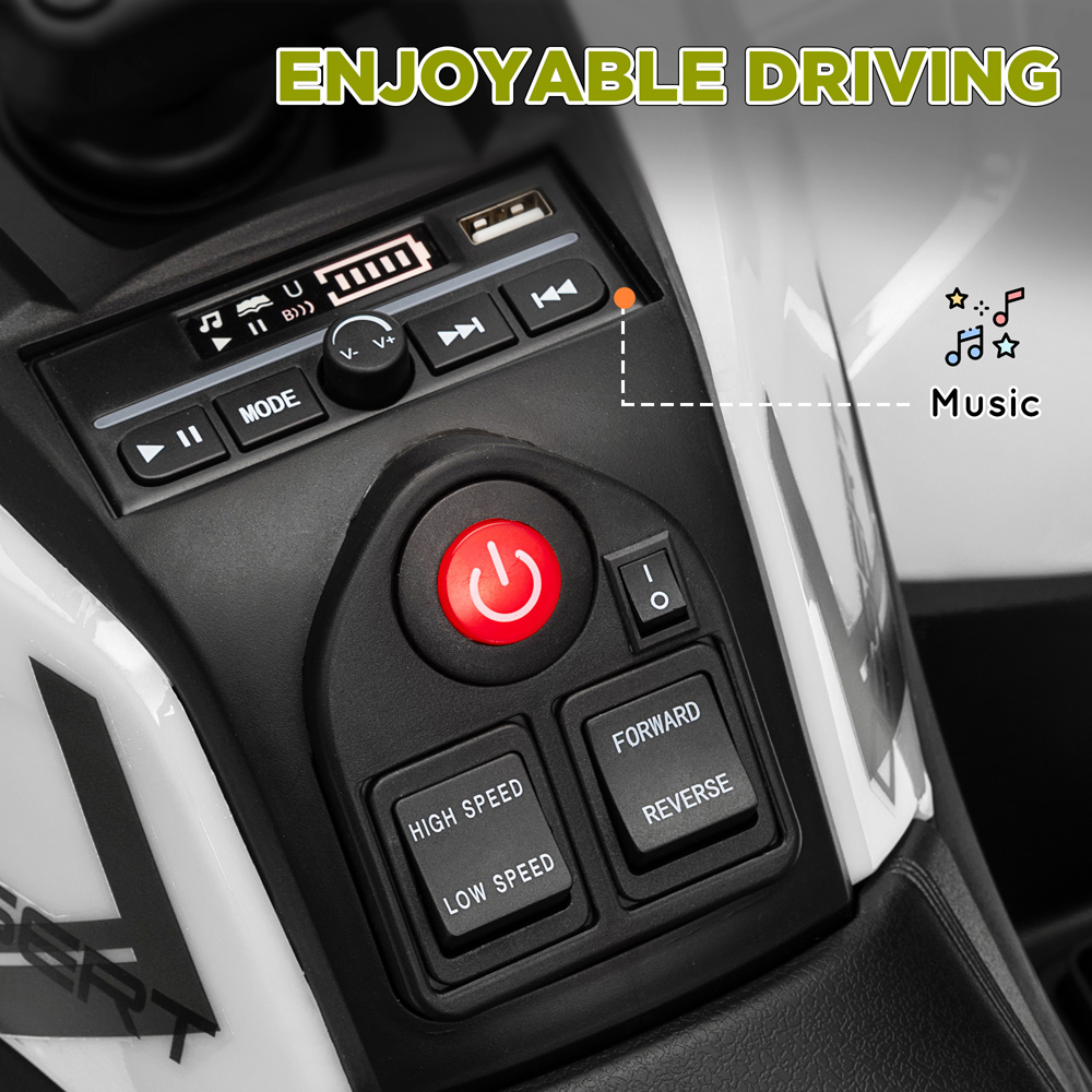 Tommy Toys Green Kids Quad Bike with 4 Suspension Wheels Image 7