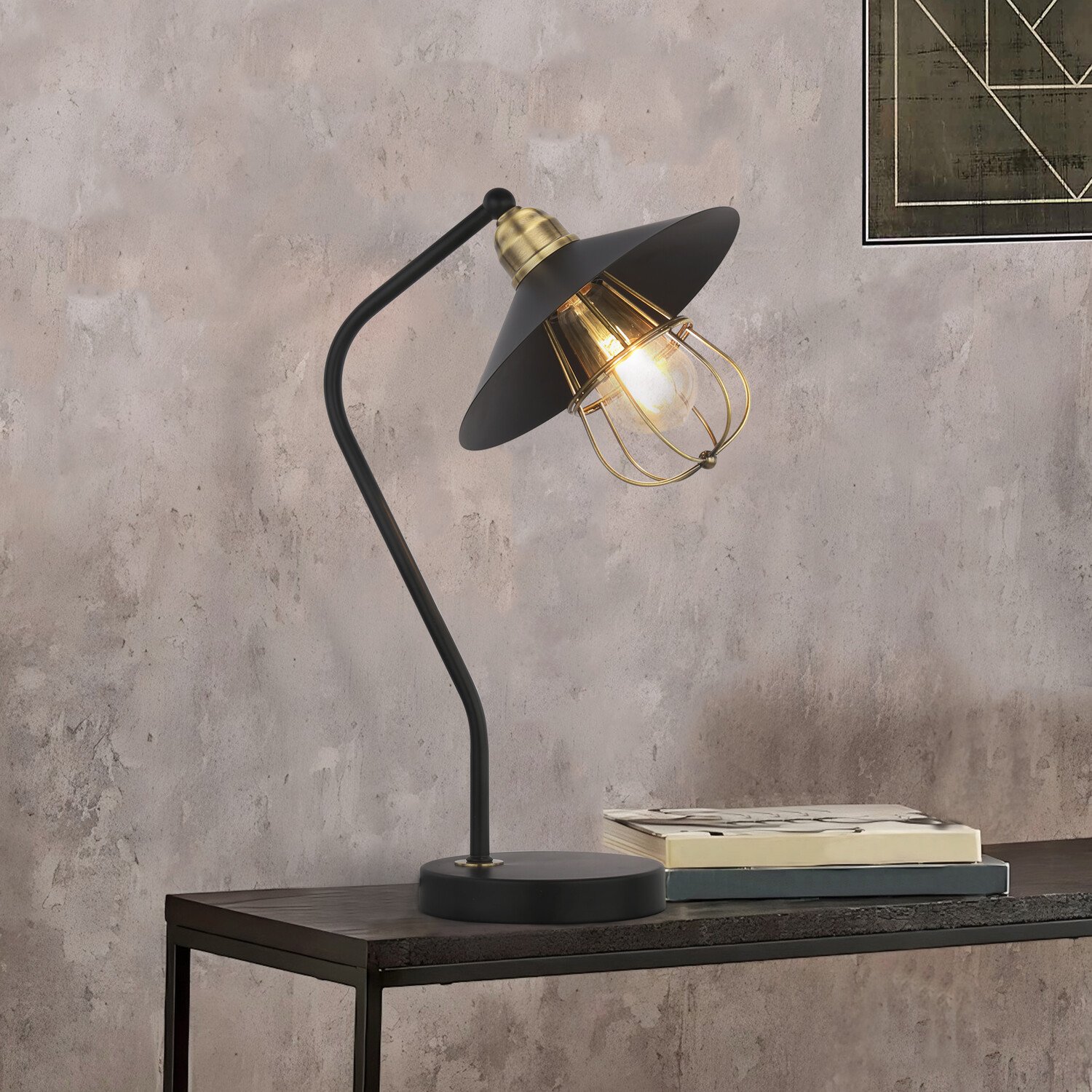Dylan Table Lamp Black Image 2
