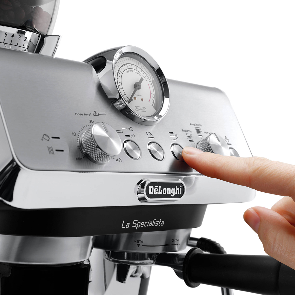 De'Longhi EC9155.MB Silver La Specialista Arte 1.2L Manual Coffee Machine Image 5