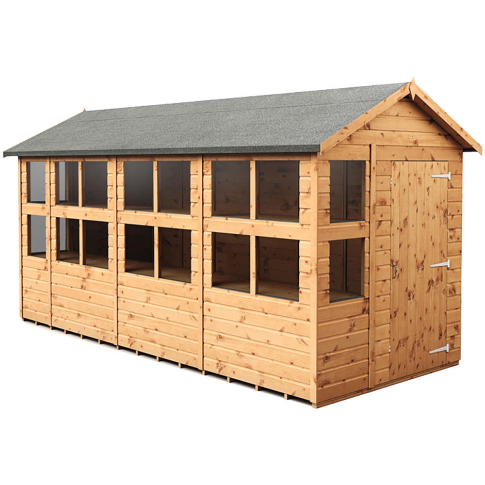 Empire Sheds 6 x 14ft Tongue and Groove Apex Potting Garden Shed Image 1