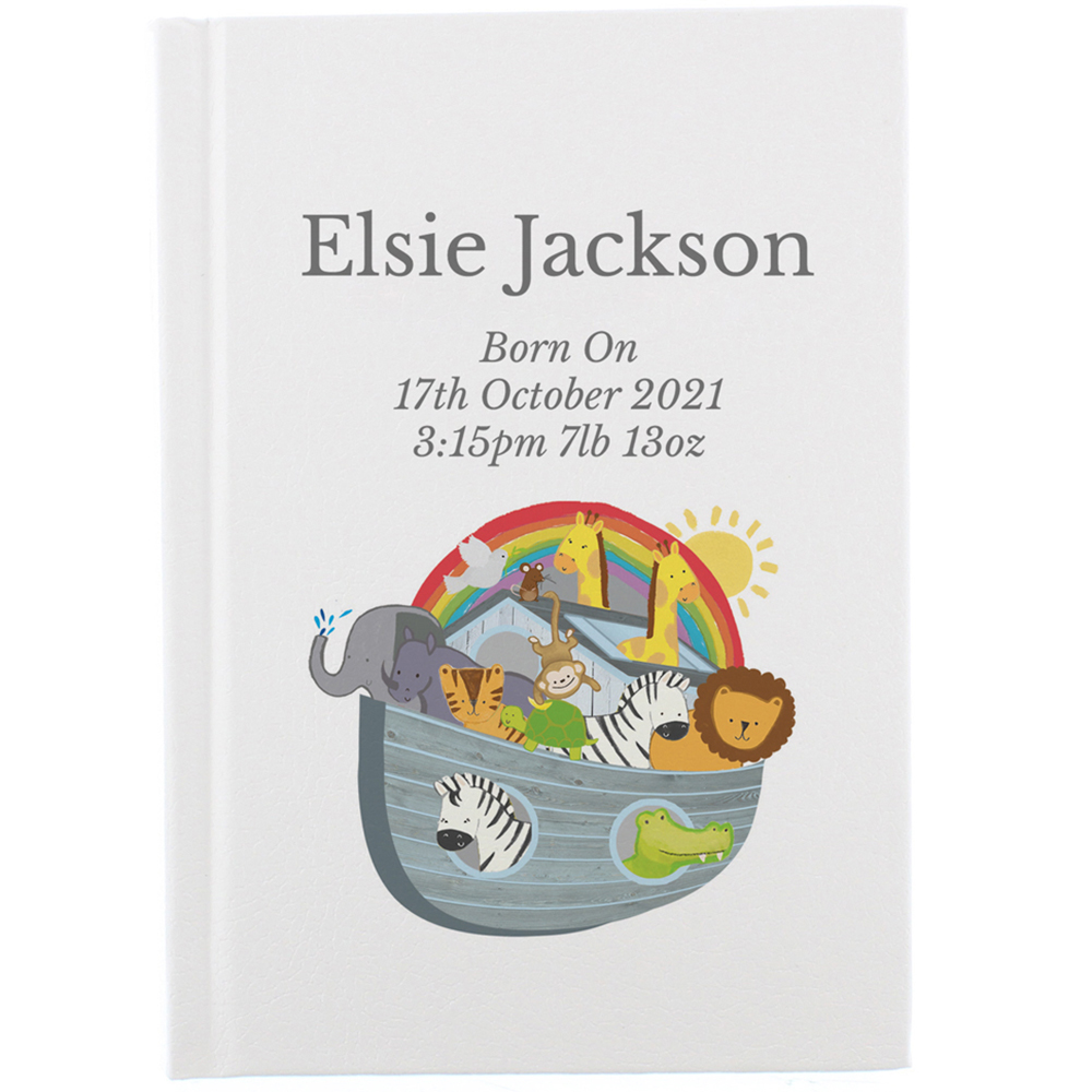 Personalised Memento Personalised Eco Friendly Noahs Ark Holy Bible Image 1