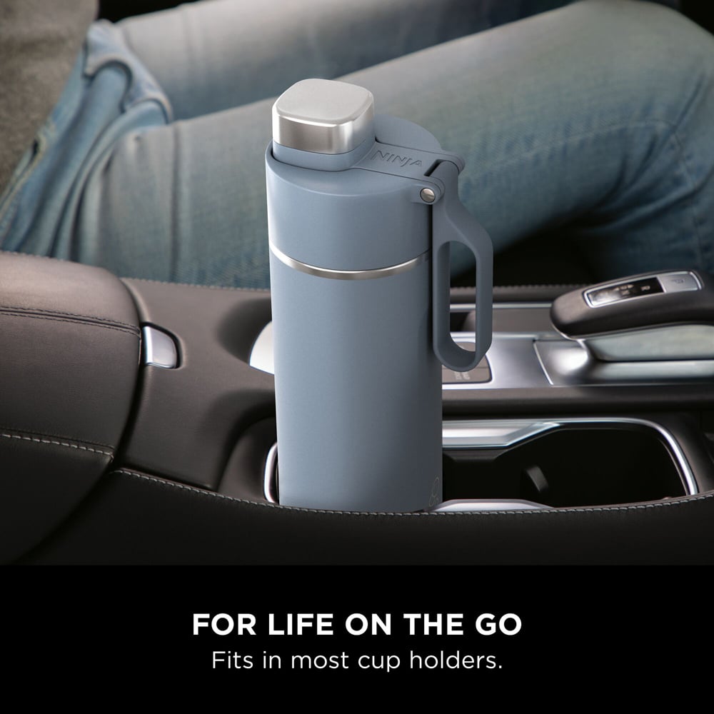 Ninja Thirsti Blue Travel Bottle 700ml Image 4