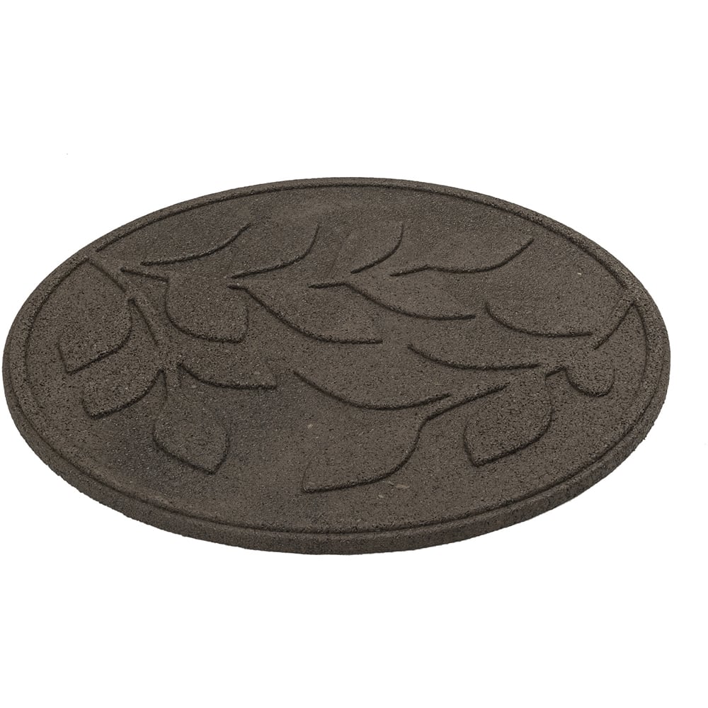 Nicoman Brown Leaves Reversible Garden Stepping Stone 46cm 4 Pack Image 5