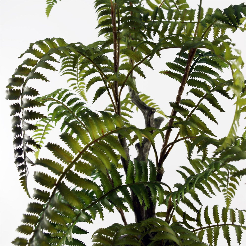 Leaf Fern Artificial Tree in Pot 2ft Image 3