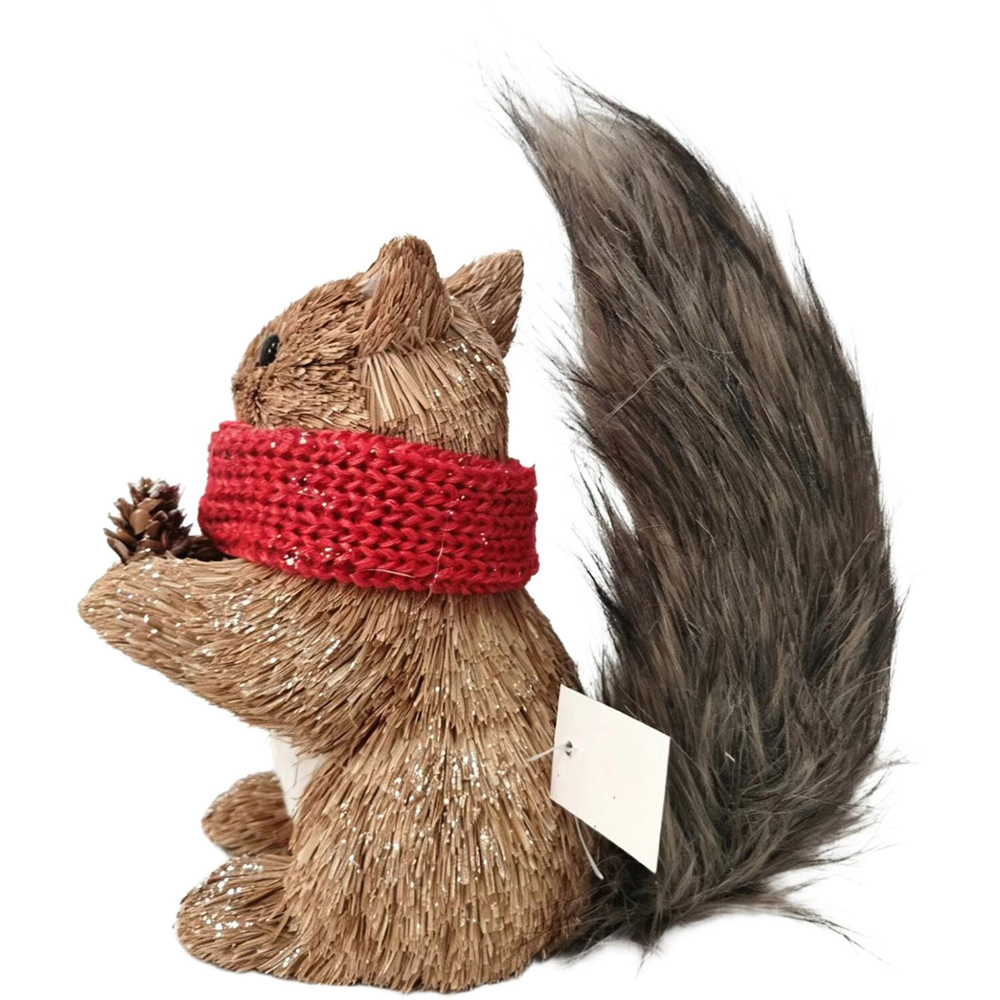 Festive Cosy Squirrel Decoration Image 4