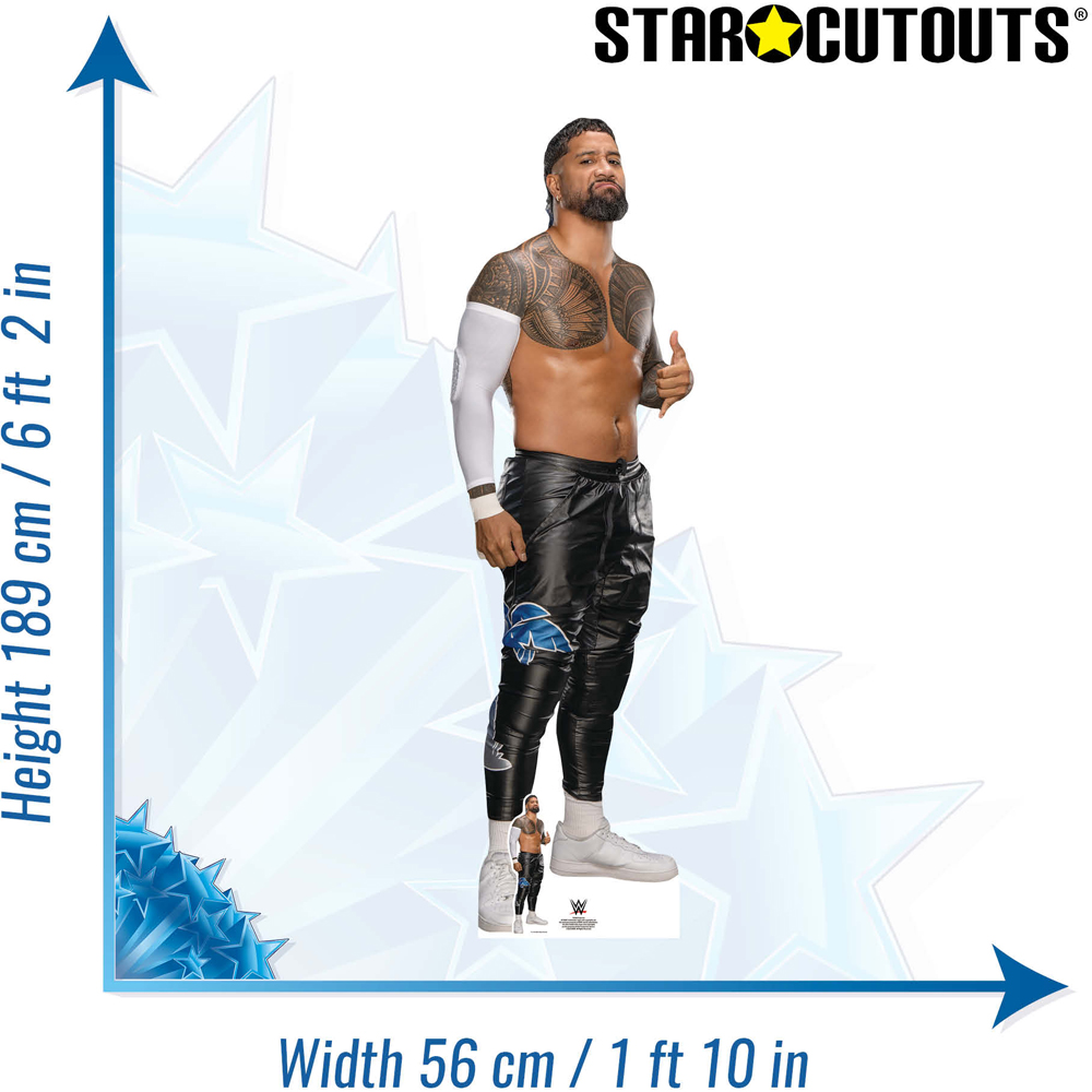 Star Cutouts Main Event Jey Uso Cardboard Cutout 6ft Image 6