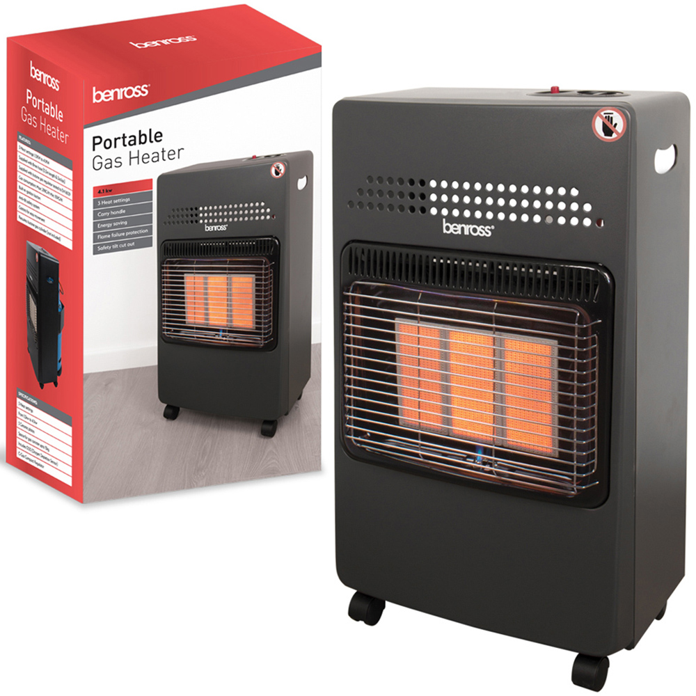 Benross Gas Cabinet Heater with Reg and Pipe Image 3