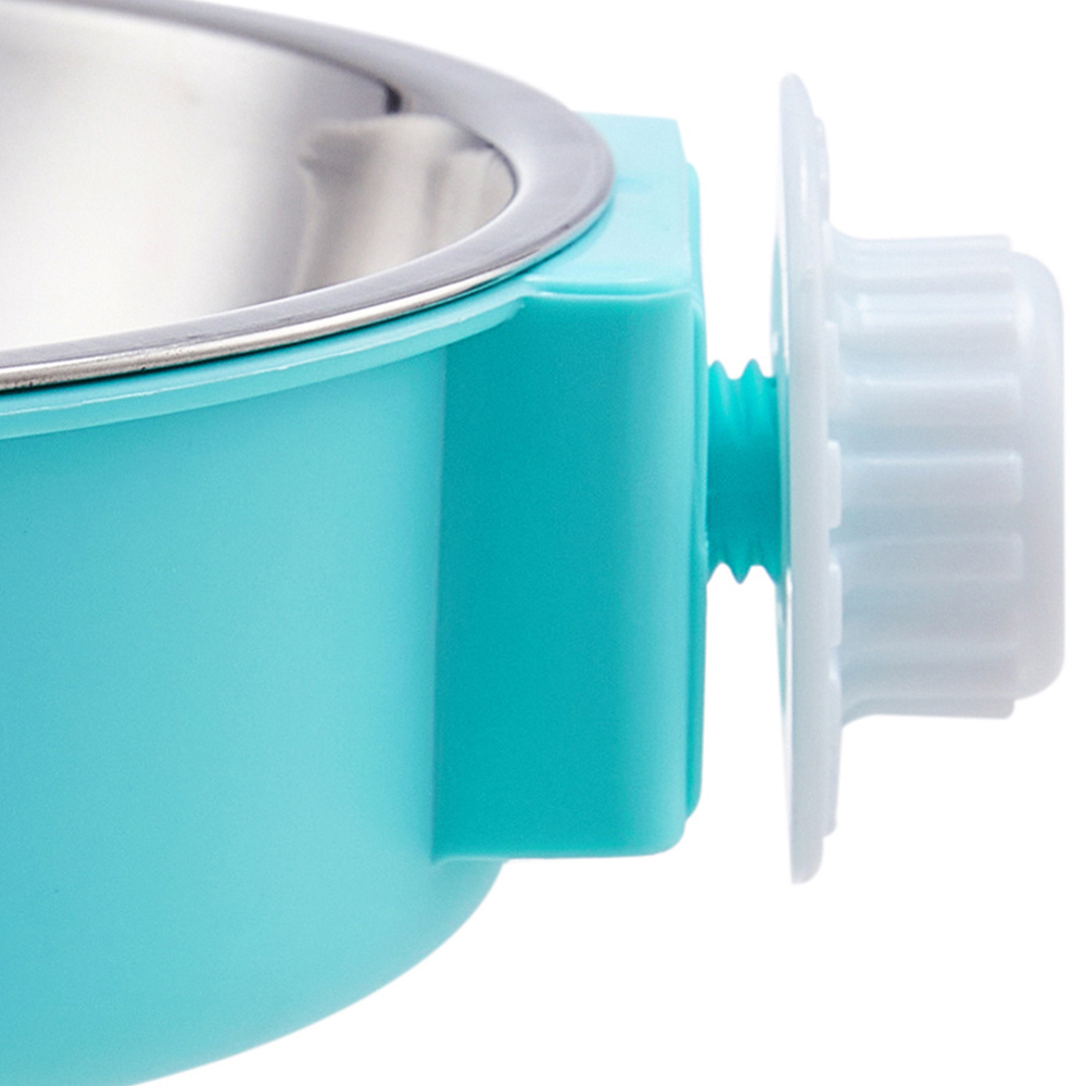 H&O Direct Blue 2 in 1 Cage Hanging Pet Feeder Image 3