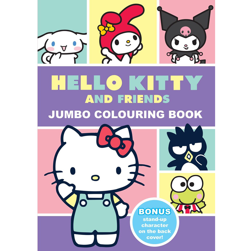 Hello Kitty Jumbo Colouring Book - Multicolour Image