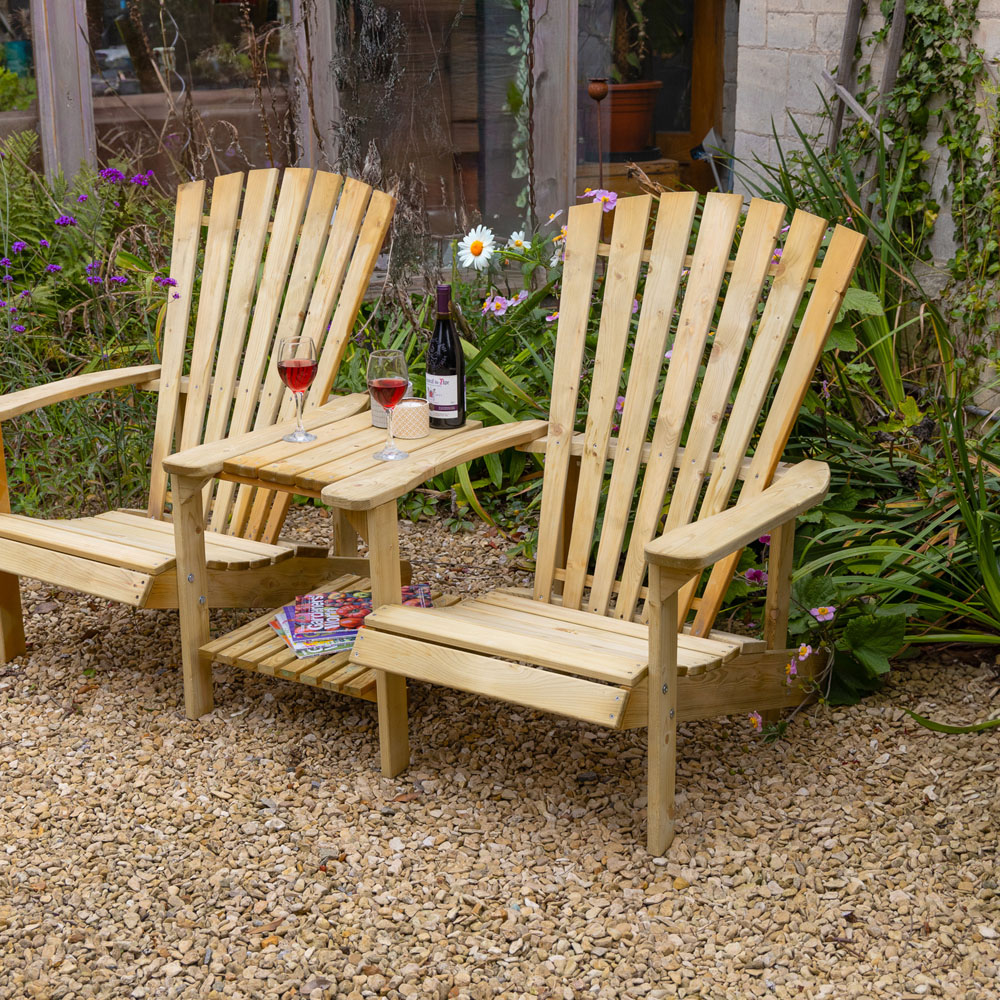 Forest Garden Florida 2 Seater Love Seat Image 3