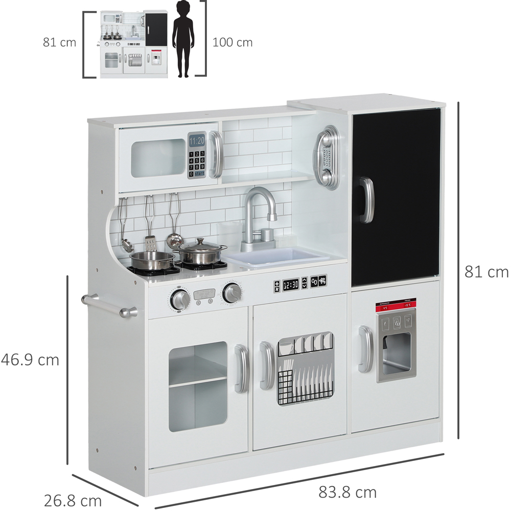 Tommy Toys 5 Piece White Play Kitchen Set Image 9