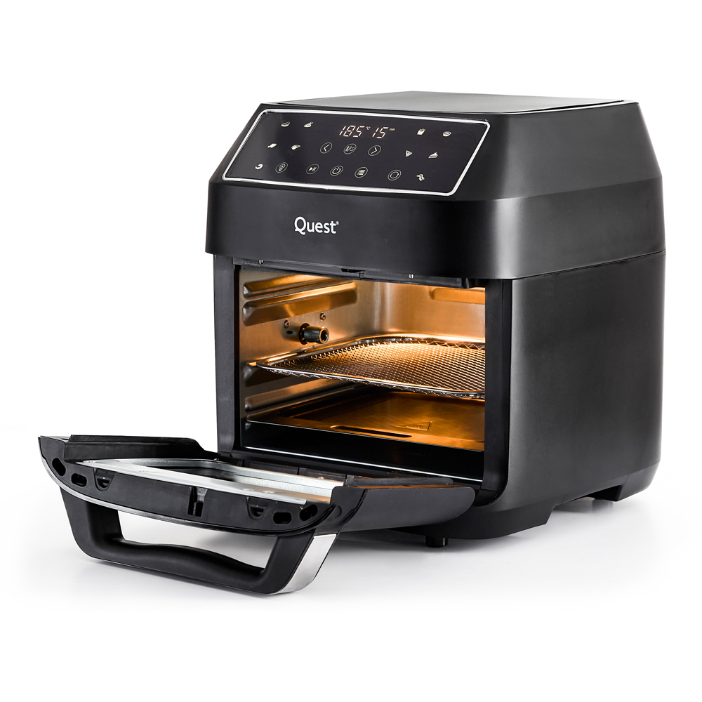 Quest 36600 Black 12L Air Fryer 1700W Image 3