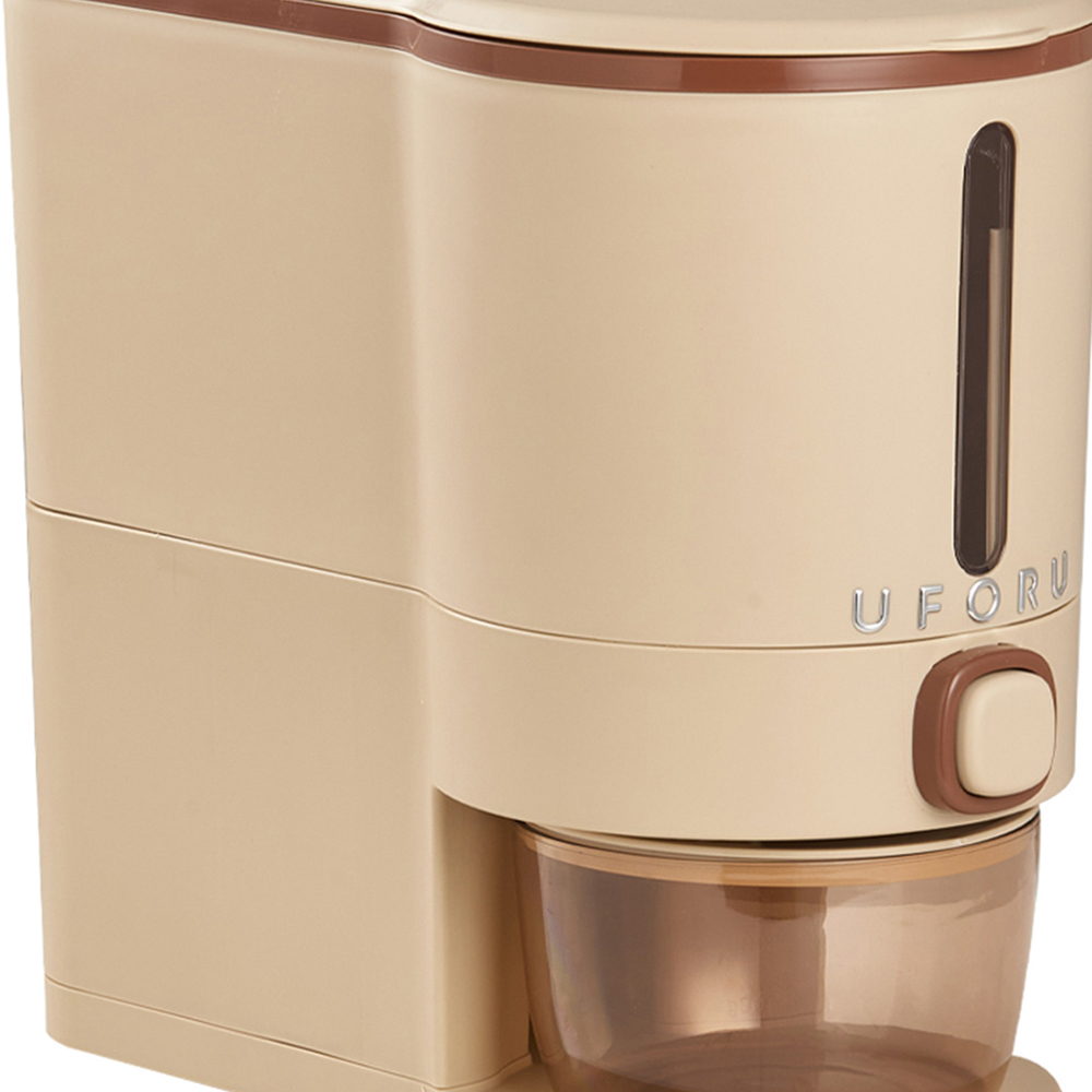 Living and Home Light Brown Rice Dispenser 5kg Image 4