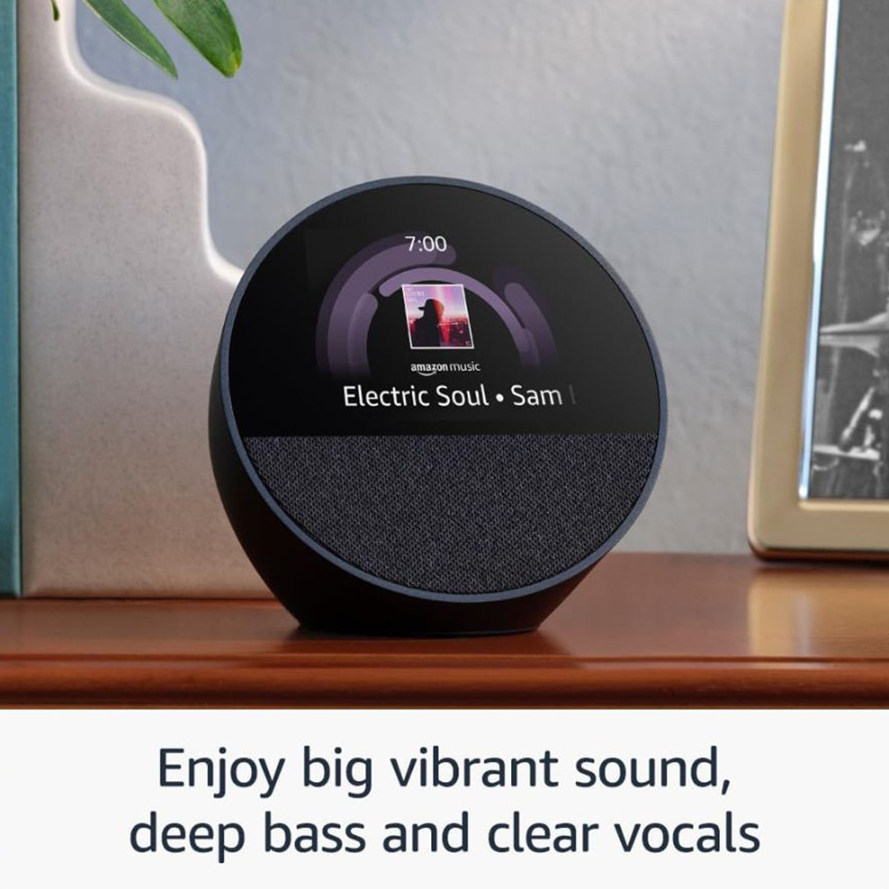 Amazon Black Echo Spot Image 3