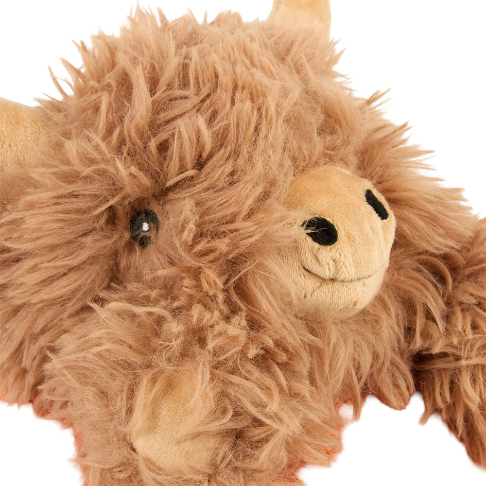 Highland Cow Pumpkin Doorstop Brown Image 6