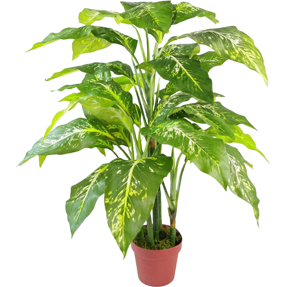 Leaf Fox Aglaonema Artificial Tree Pot 3.2ft Image 1