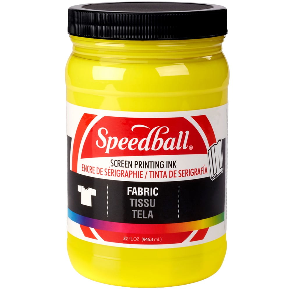 Speedball Process Yellow Fabric Screen Printing Ink 946.3ml Image