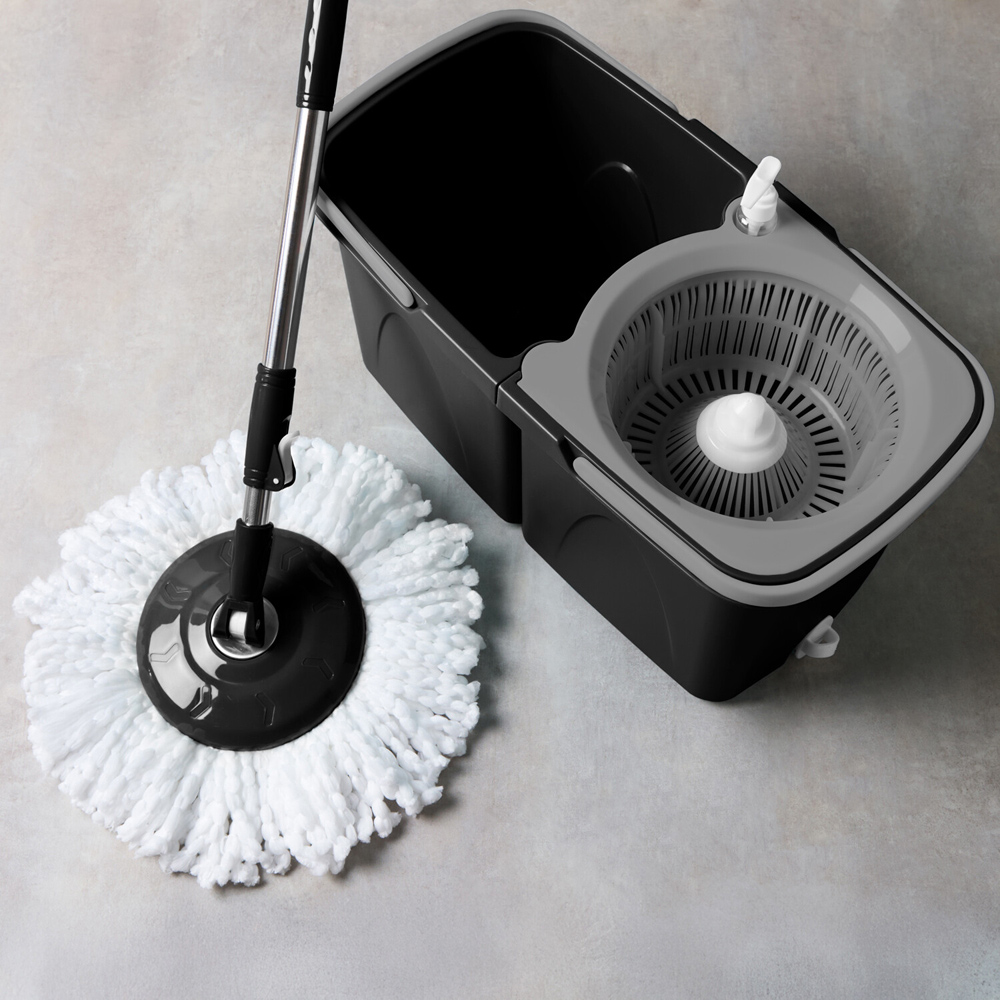 Argento Spin Mop Black Image 5