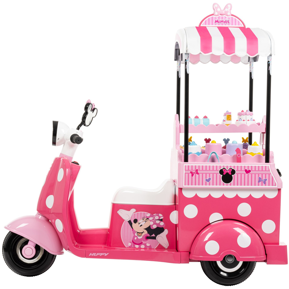 Huffy Pink Disney Minnie Bakery Cart Battery Operated Ride-On Image 7