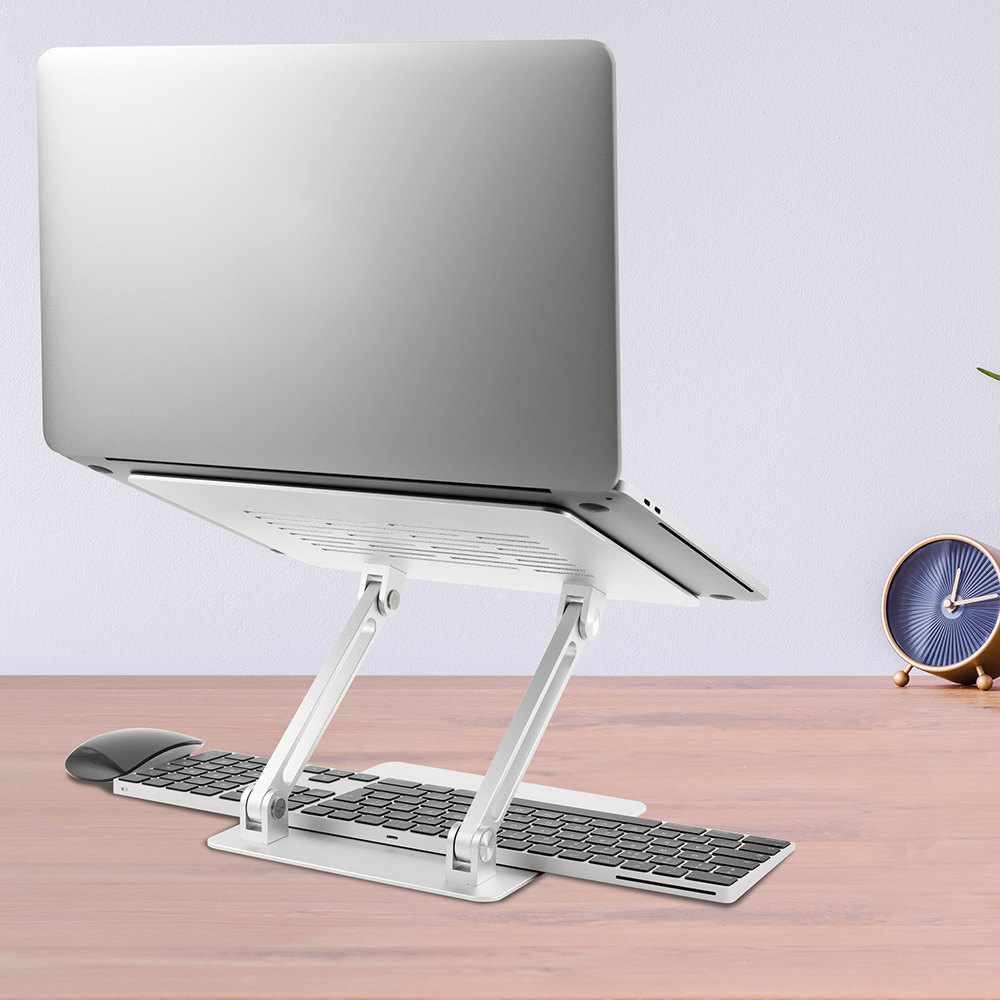 iBeani Silver Adjustable Aluminium Tablet Stand Image 4