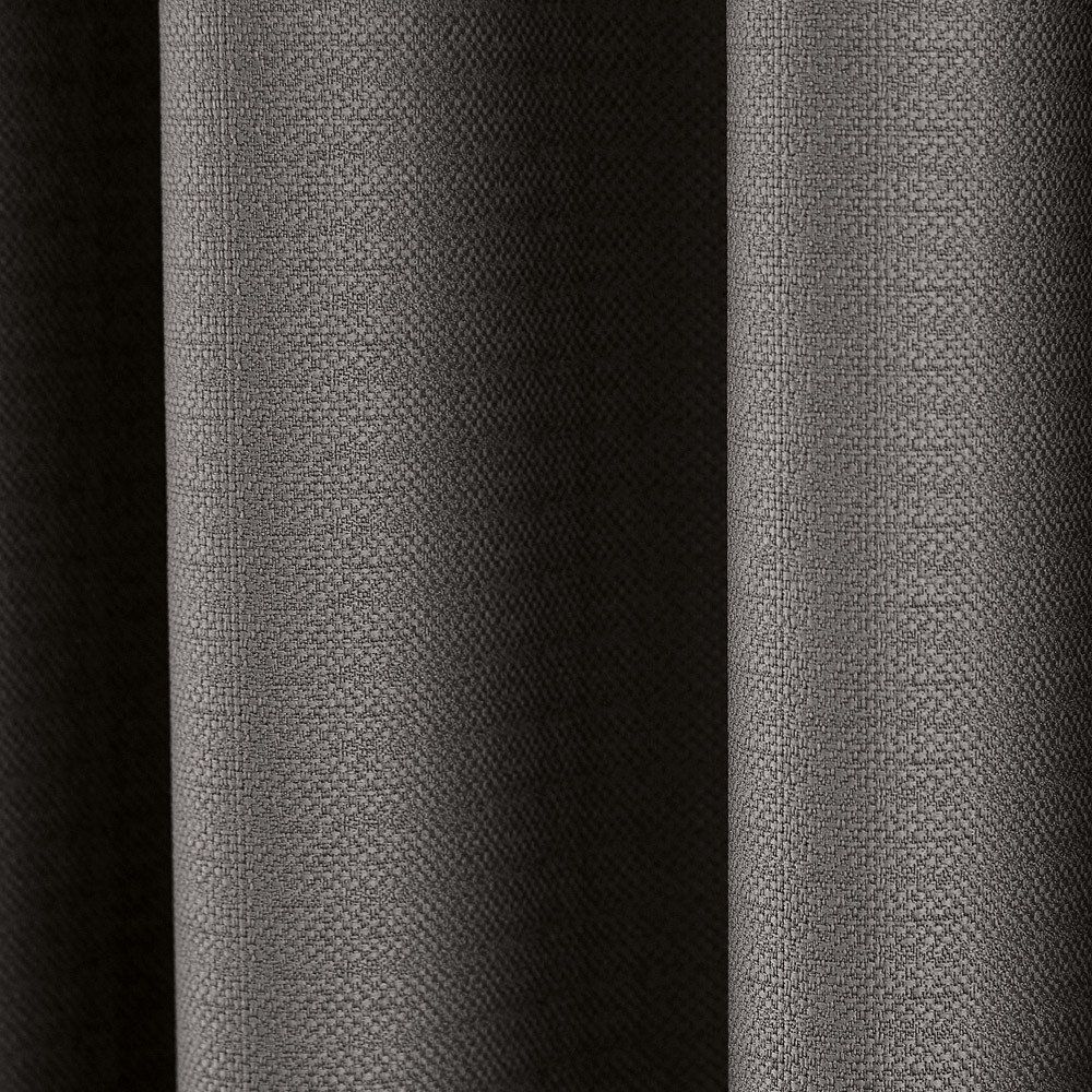 Helena Springfield Eden Charcoal Lined Eyelet Curtains 229 x 183cm Image 3