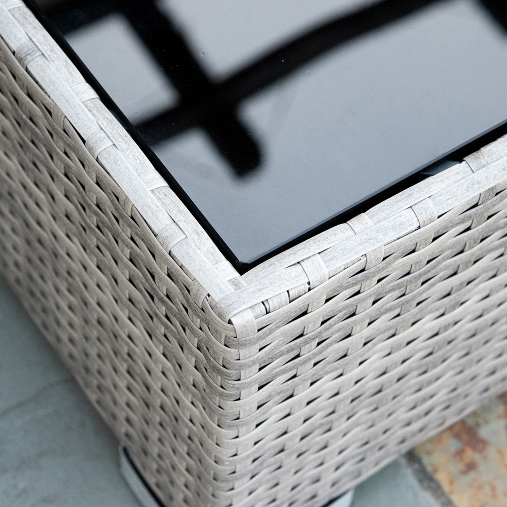 Outsunny 6 Seater PE Rattan Wicker Garden Patio Sofa Set Image 3