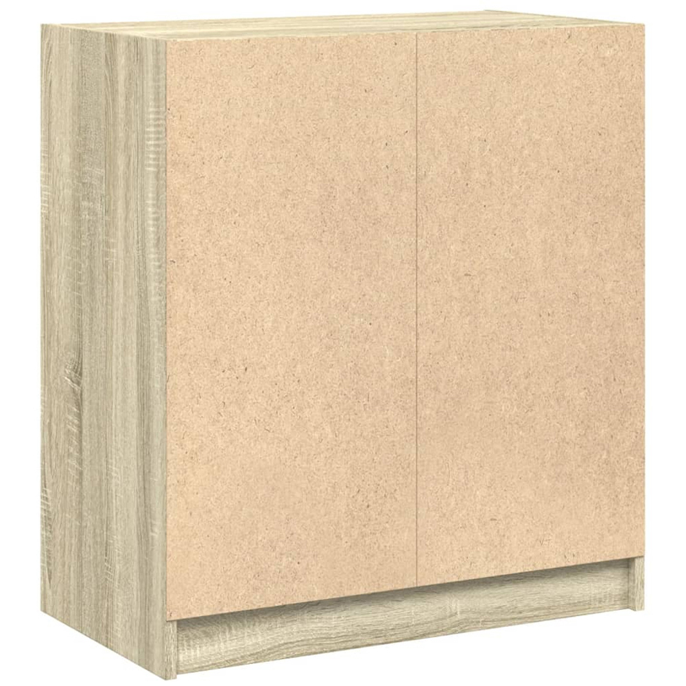 vidaXL 2 Door Oak Side Cabinet Image 7