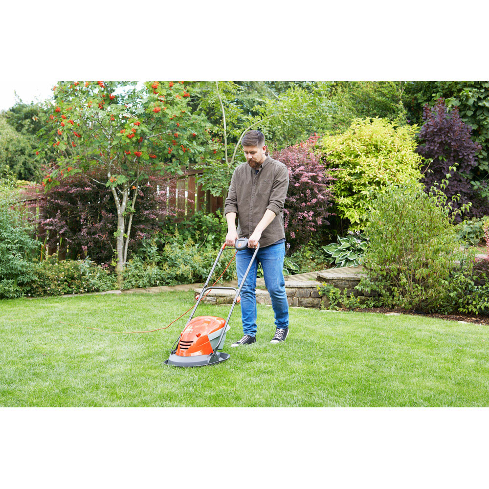 Flymo FHV250 Simpli Hover Vac 250 25cm Electric Hover Collect Lawnmower Image 2