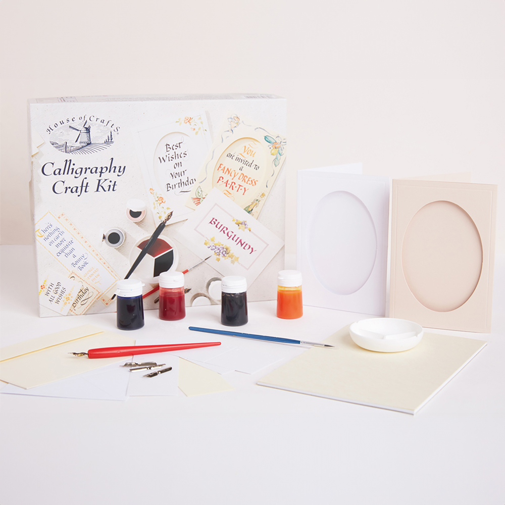 House of Crafts Multicoloured Calligraphy Craft Kit Image 4