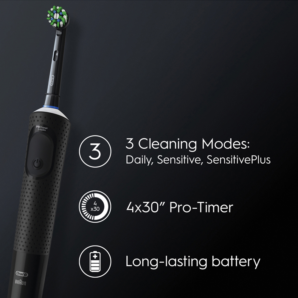 Braun Oral-B Vitality Pro Black Rechargeable Toothbrush Image 5