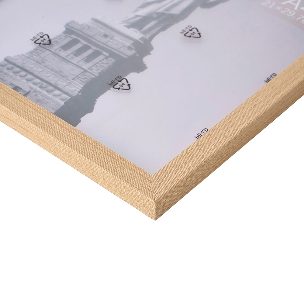 Living and Home Natural Wood Photo Frame 8.3 x 11.7 inch 5 Pack Image 6