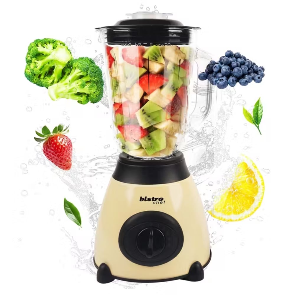 Alivio Bistro Chef 2-in-1 Beige Mixer Blender 850W Image 3