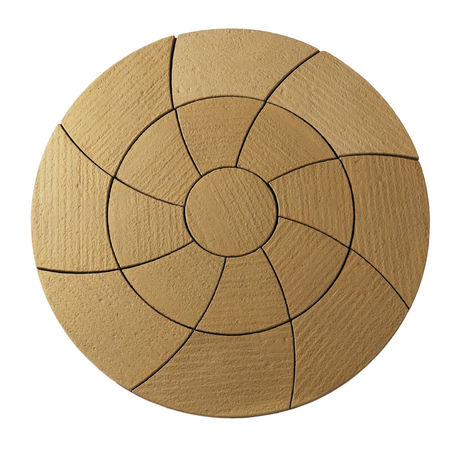 Catherine Wheel Stepping Stone - Barley Image