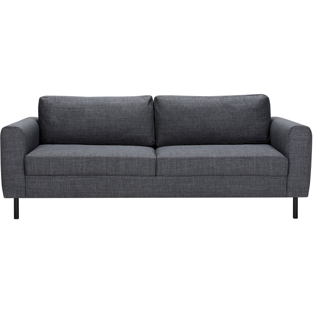 Florence Omaha 6 Seater Dark Grey Fabric Sofa Set Image 3