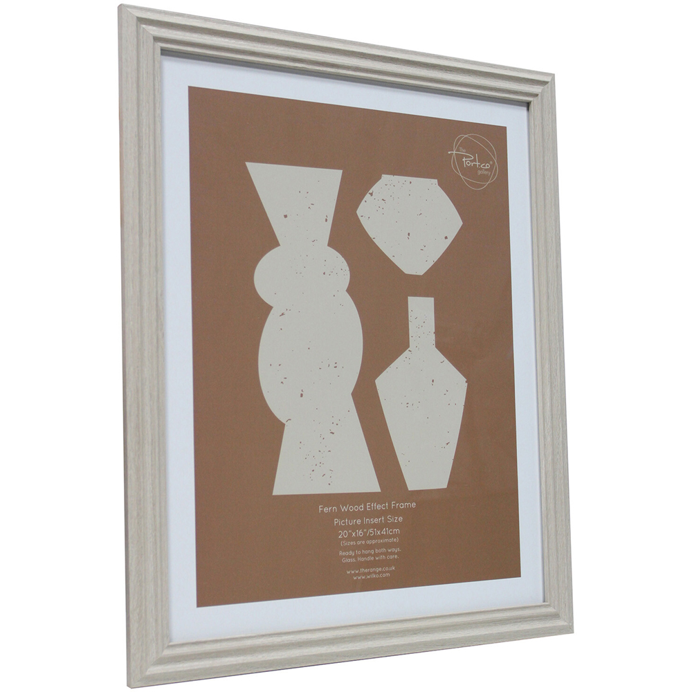 Fern Wood Effect Frame - Natural / 20x16in Image 2