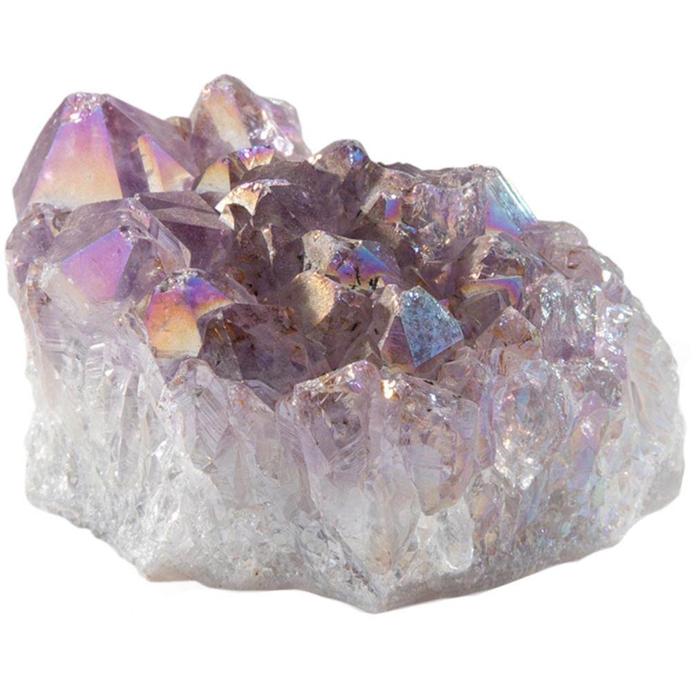 Myga Angel Aura Amethyst Cluster Image 1