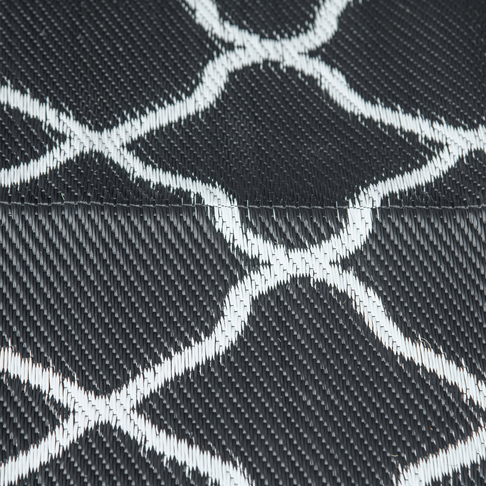 Outsunny Black Outdoor Mat 274 x 182cm Image 3