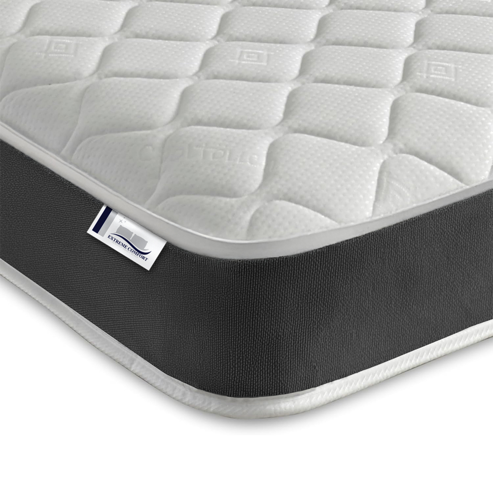 Extreme Comfort Shorty Grey Foam Free Pinna Coil Inner Spring Mattress Image 3