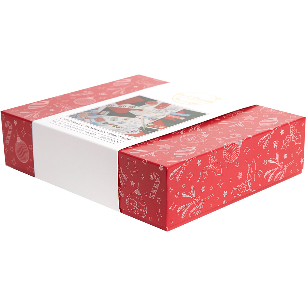 Bee & Bumble Multicoloured At Home with Santa Christmas Cardmaking Craft Kit Image 6