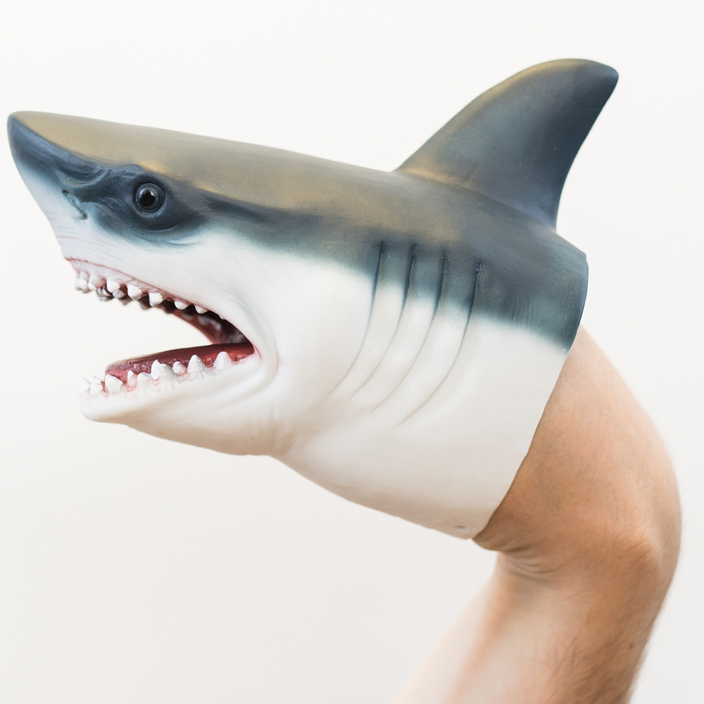 Wild Thingz Shark Hand Puppet Image 4