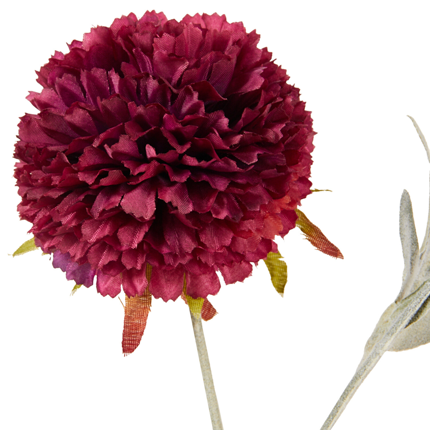 Purple or Berry Pom Pom Stem - Purple or Red Image 2