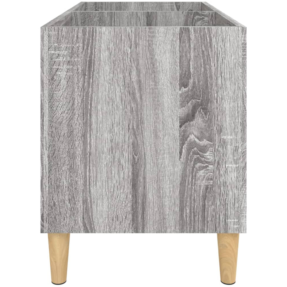 vidaXL Grey Sonoma Record Cabinet Image 5