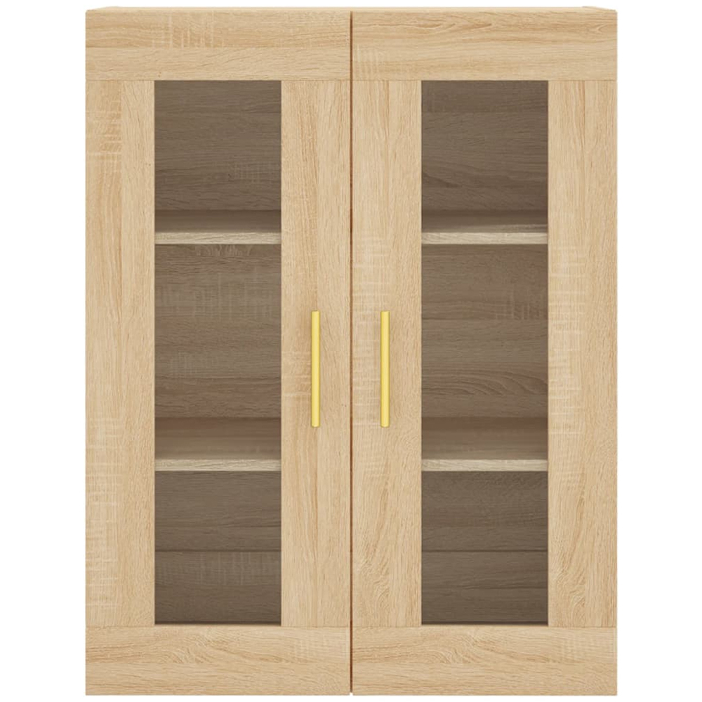 vidaXL 4 Door 2 Drawer Sonoma Oak Highboard Image 6